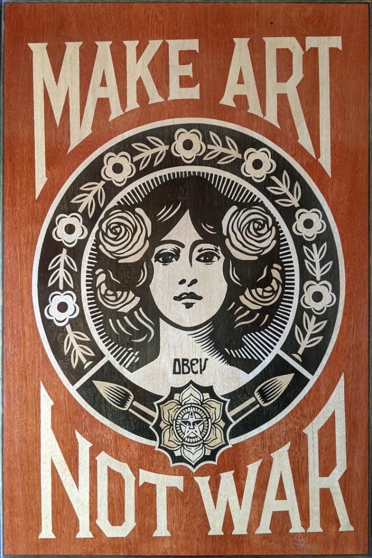 Obey - Make art not war